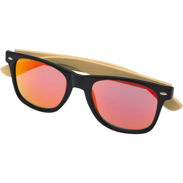 Logo trade promotional merchandise picture of: Hue sunglasses with bamboo temples