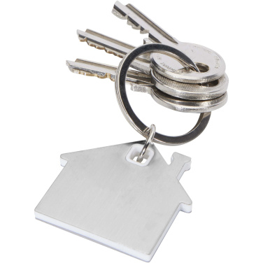 Logotrade advertising products photo of: Nook house-shaped keychain