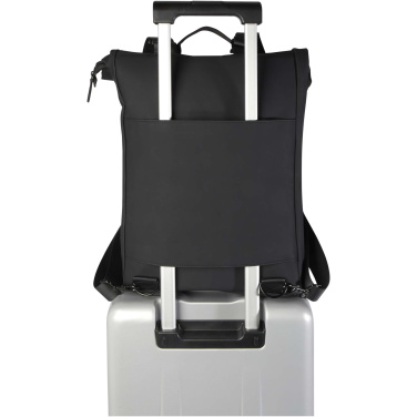 Logotrade advertising product image of: Turner 15.6" GRS recycled roll-top laptop backpack 12L