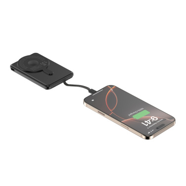 Logo trade promotional giveaway photo of: Urban Vitamin Redwood 5in1 5000mah 20W PD magnetic powerbank