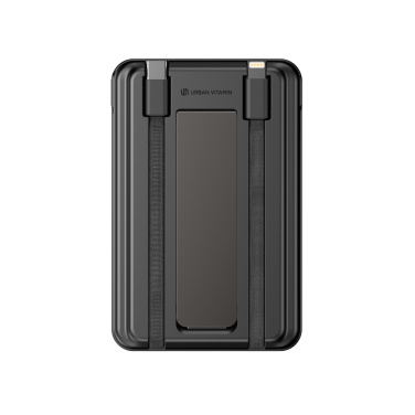 Logotrade promotional merchandise photo of: Urban Vitamin Redwood 5in1 5000mah 20W PD magnetic powerbank
