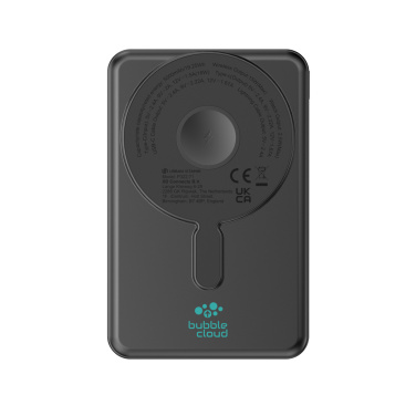 Logo trade promotional merchandise image of: Urban Vitamin Redwood 5in1 5000mah 20W PD magnetic powerbank