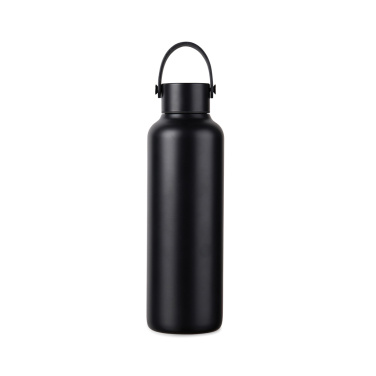 Logo trade advertising products picture of: Baltimore RCS recycled SS bottle 600 ML
