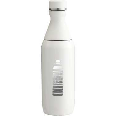 Logo trade promotional products image of: Stanley All Day Slim 350 ml water bottle