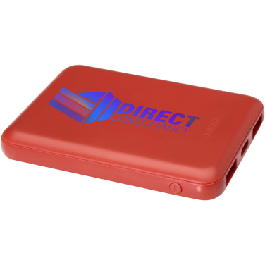 Logo trade promotional gift photo of: Asama 5000 mAh Type-C recycled plastic power bank
