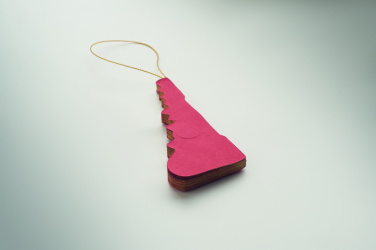 Logotrade promotional giveaways photo of: Christmas paper tree hanger