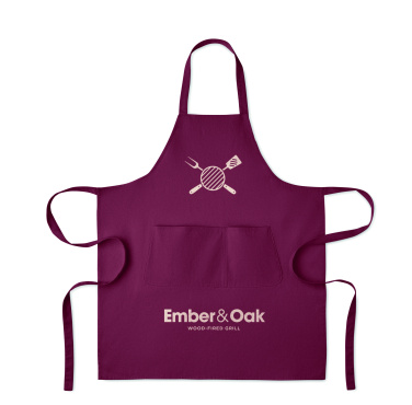 Logo trade corporate gift photo of: Organic cotton apron 240 gr/m²