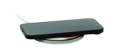 Logotrade promotional product image of: Cork wireless charger 15W
