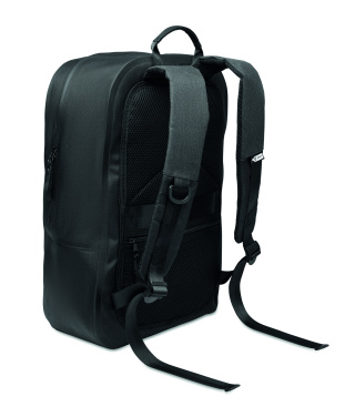Logotrade promotional gift picture of: 300D RPET computer backpack