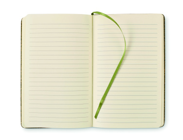 Logo trade advertising product photo of: A5 notebook with hard cover