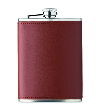 Logo trade corporate gifts image of: Slim hip flask 200 ml