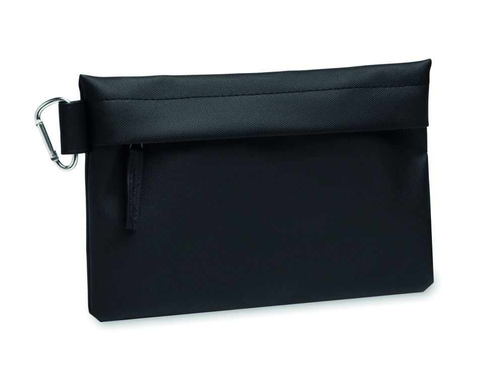 Logo trade business gifts image of: Organizer pouch in 600D RPET