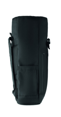 Logotrade promotional gift picture of: Rolltop laptop rucksack 600D