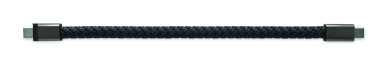 Logotrade promotional products photo of: Braided bracelet cable type-C