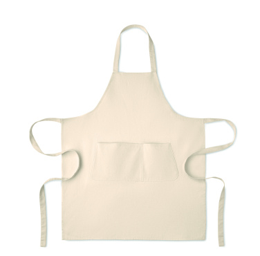 Logo trade business gifts image of: Organic cotton apron 240 gr/m²