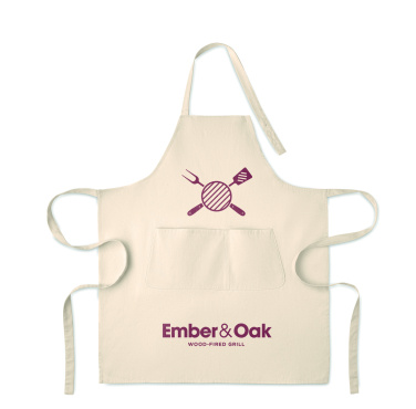 Logotrade promotional gift picture of: Organic cotton apron 240 gr/m²