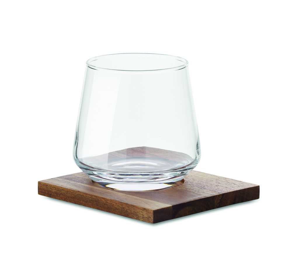 Logo trade promotional gifts image of: Whisky short drink glass set