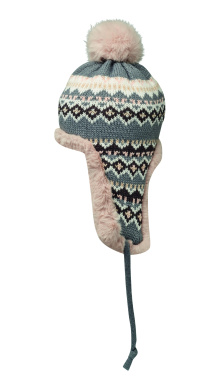 Logotrade corporate gift picture of: Knitted beanie with ear flap