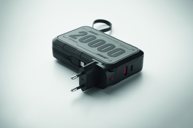 Logo trade promotional gift photo of: Power bank 20000 mAh in ABS