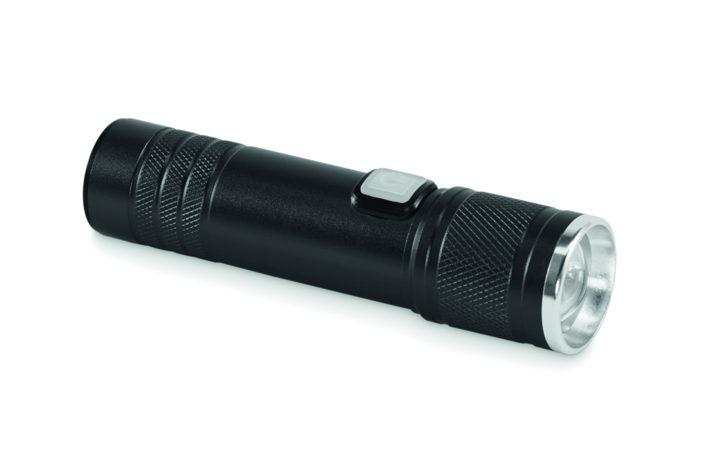 Logo trade advertising products image of: Rechargeable COB light torch