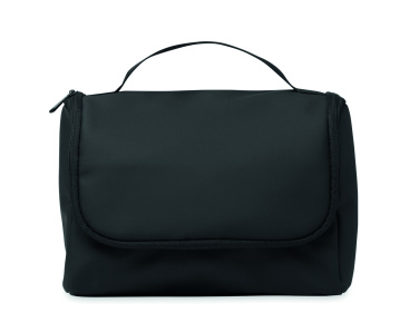 Logotrade promotional gift image of: Cosmetic hanging bag in PU