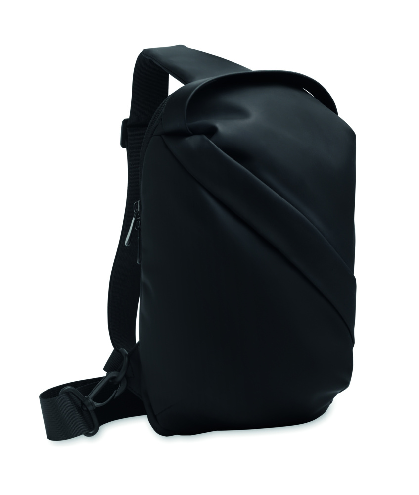 Logotrade promotional product image of: Cross chest bag in soft PU