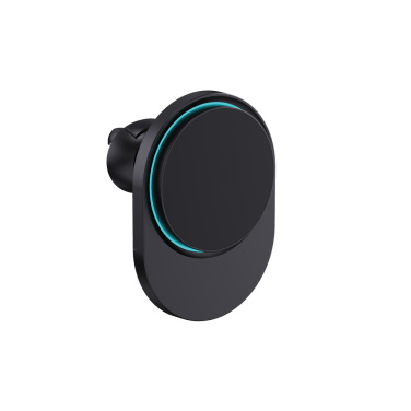 Logo trade promotional gifts image of: PowerCruze RCS rplastic 15W magnetic charging car holder