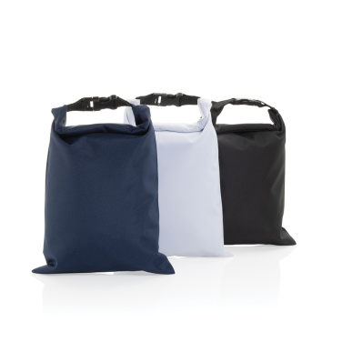 Logo trade advertising products picture of: Snackstrap AWARE™ RPET foldable lunchbag 30x20CM