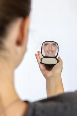 Logotrade promotional gift image of: Reflecta RCS recycled plastic make-up mirror