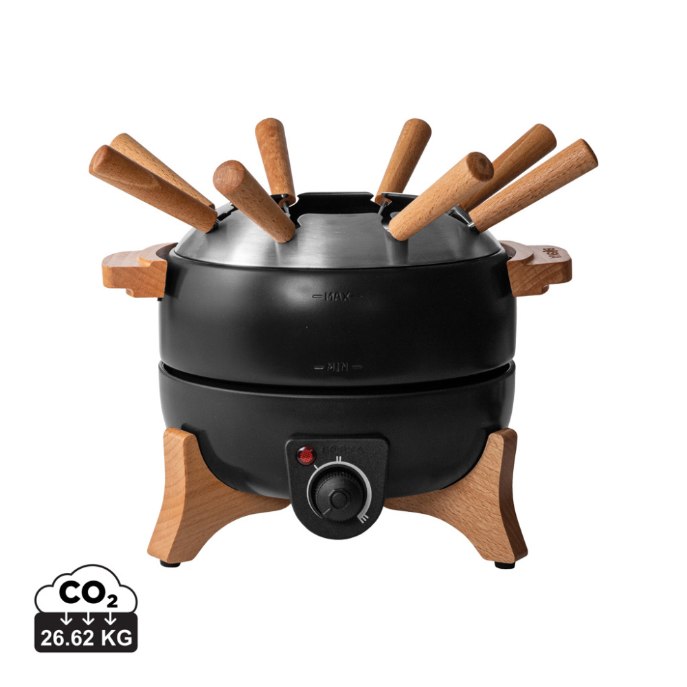 Logo trade promotional items image of: BOSKA Electric Party Fondue Set - 2.3L (EU Type F)