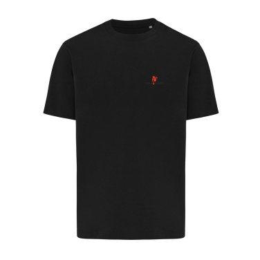 Logotrade promotional item image of: IQONIQ Nikko heavyweight recycled cotton t-shirt