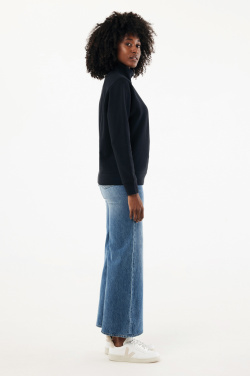 Logotrade promotional giveaway picture of: IQONIQ Elgon recycled cotton quarter zip sweater