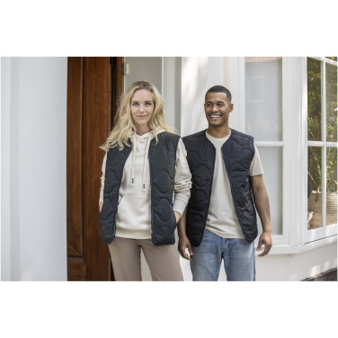 Logotrade business gift image of: Quartz GRS recycled unisex quilted bodywarmer