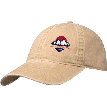 Logo trade advertising products picture of: Grafton 6 panel washed cap