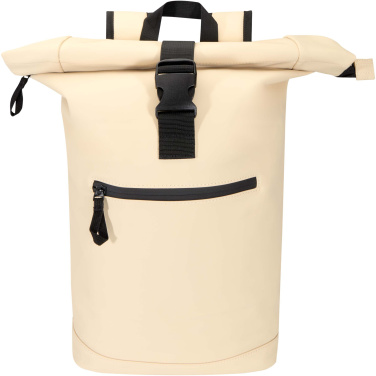 Logo trade promotional gifts picture of: Resi Plus 15" GRS recycled roll-top backpack 18L