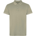 Cobain short sleeve unisex polo, Khaki