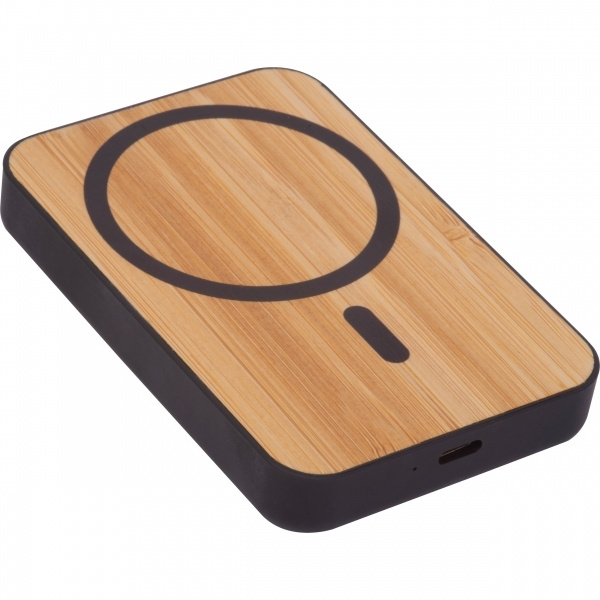 Logotrade promotional product image of: Wireless power bank 5 000 mAh CAIRO