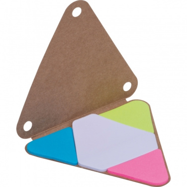 Logo trade advertising products image of: Sticky Note Booklet BOSTON