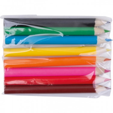Logotrade corporate gift picture of: Case with Colored Pencils CARLTON