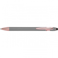 Recycled Semi Gel Pen BELO HORIZONTE, grey