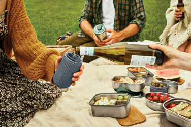 Logotrade promotional product image of: Black+Blum Glass Travel Cup 340ML