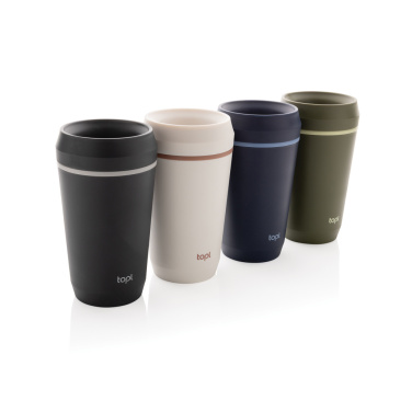 Logo trade corporate gifts image of: Topl Recycled Plastic To Go Tumbler Patented 360 Lid 354ml