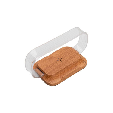 Logotrade corporate gift image of: Phone stand with wireless charger JEROME Pierre Cardin