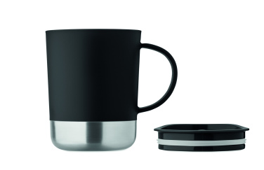 Logo trade business gifts image of: Single wall mug 300ml