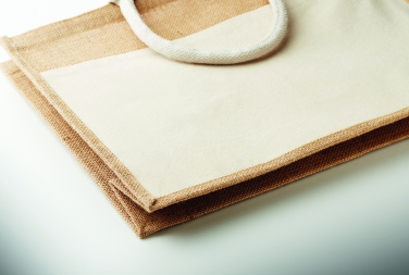 Logotrade promotional gift picture of: Jute shopping bag