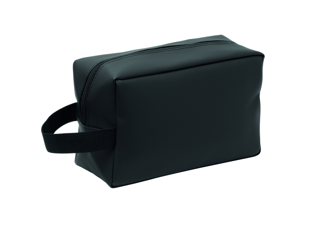 Logo trade advertising product photo of: Toiletry bag in 600D RPET