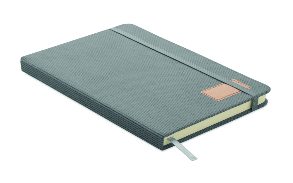 Logo trade promotional giveaways image of: A5 notebook hard RPET cover