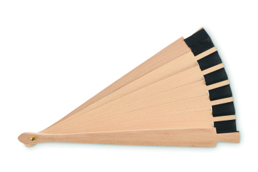 Logotrade promotional giveaway image of: Wooden hand fan