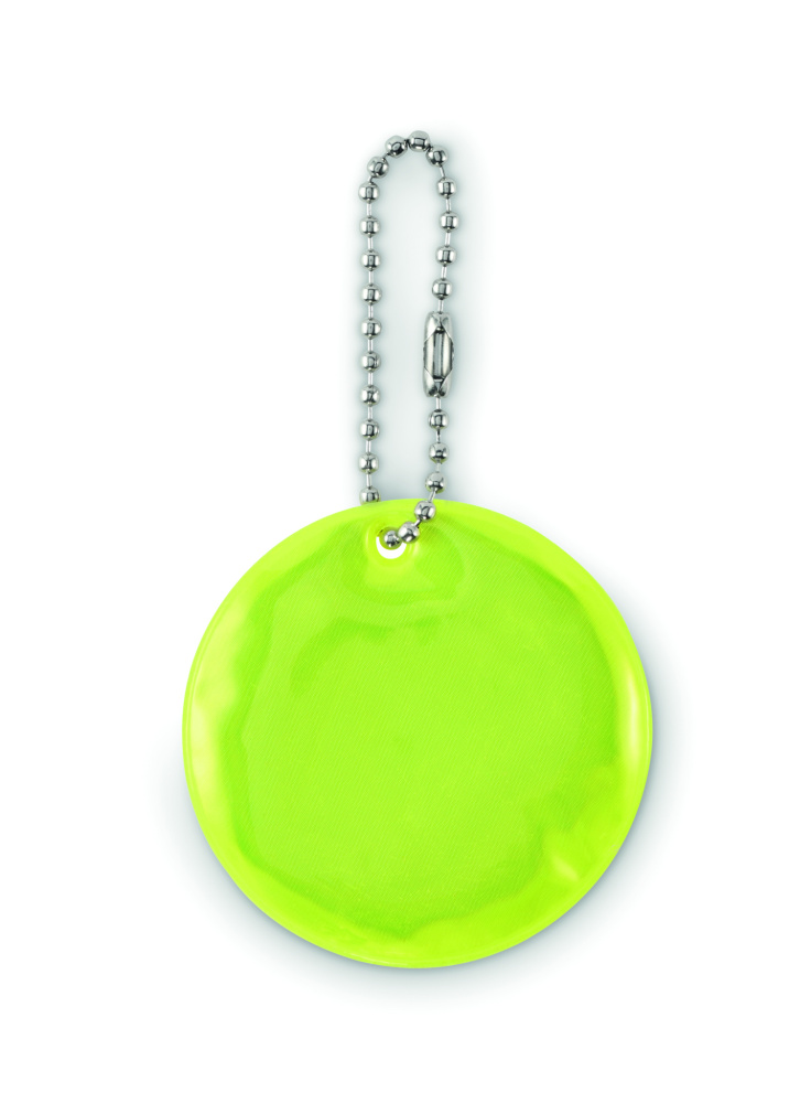 Logotrade promotional gifts photo of: Round reflective keyring