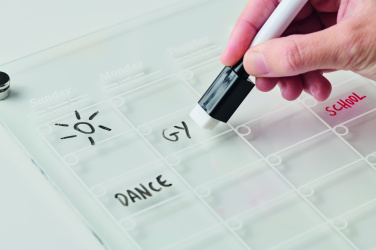 Logo trade promotional product photo of: Magnetic acrylic planner